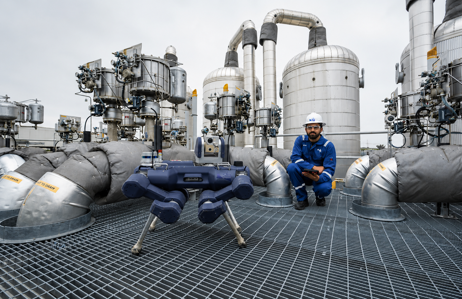 Oil and gas infrastructure facility